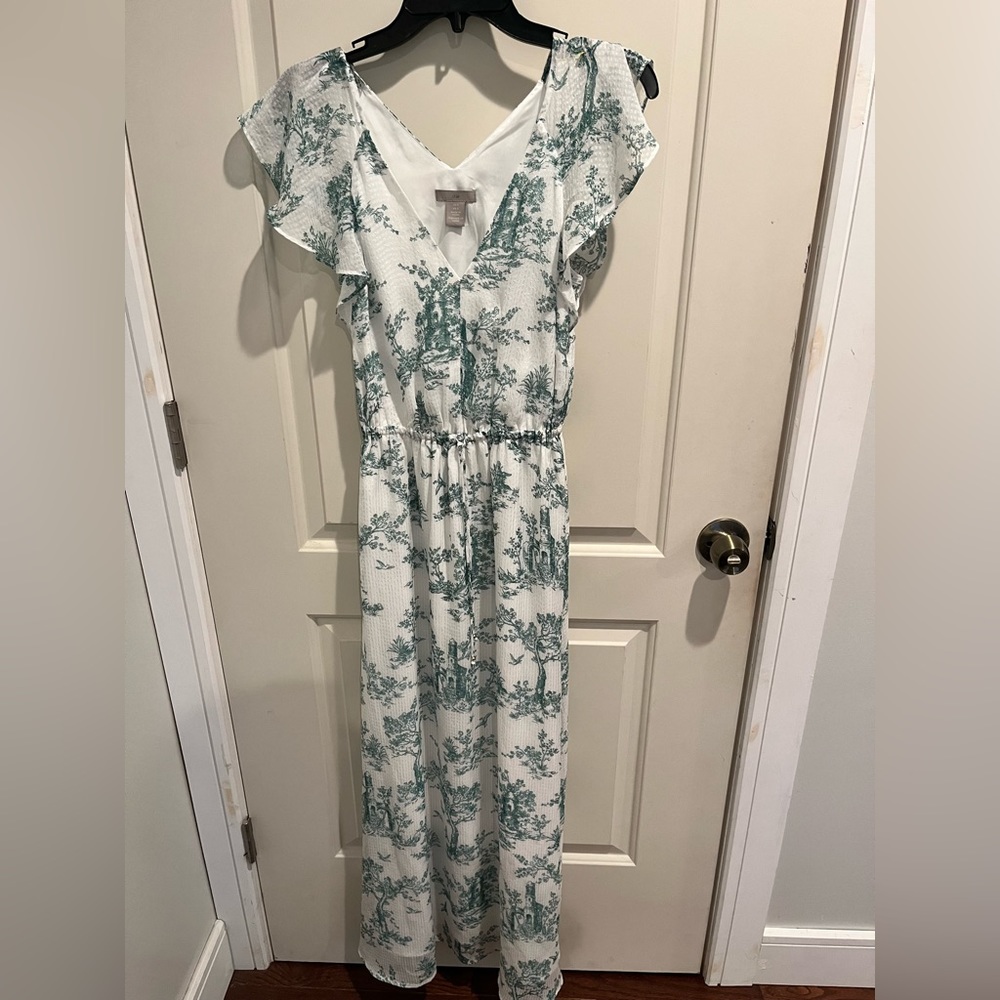 H&m long flowy dress in size 2